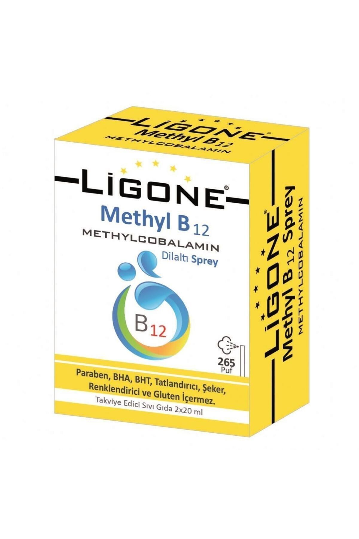 LIGONE Methyl B12 Methylcobalamin Dilaltı Sprey 30 ml