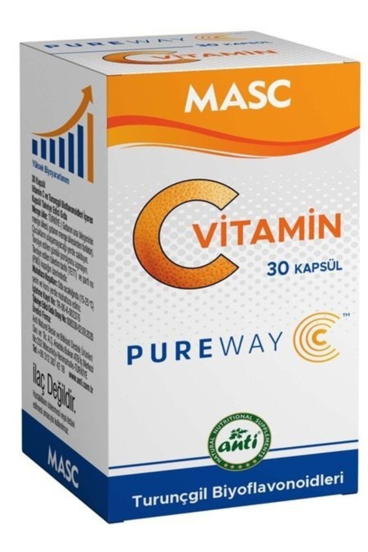 ANTİ Masc Pureway C Tablet 