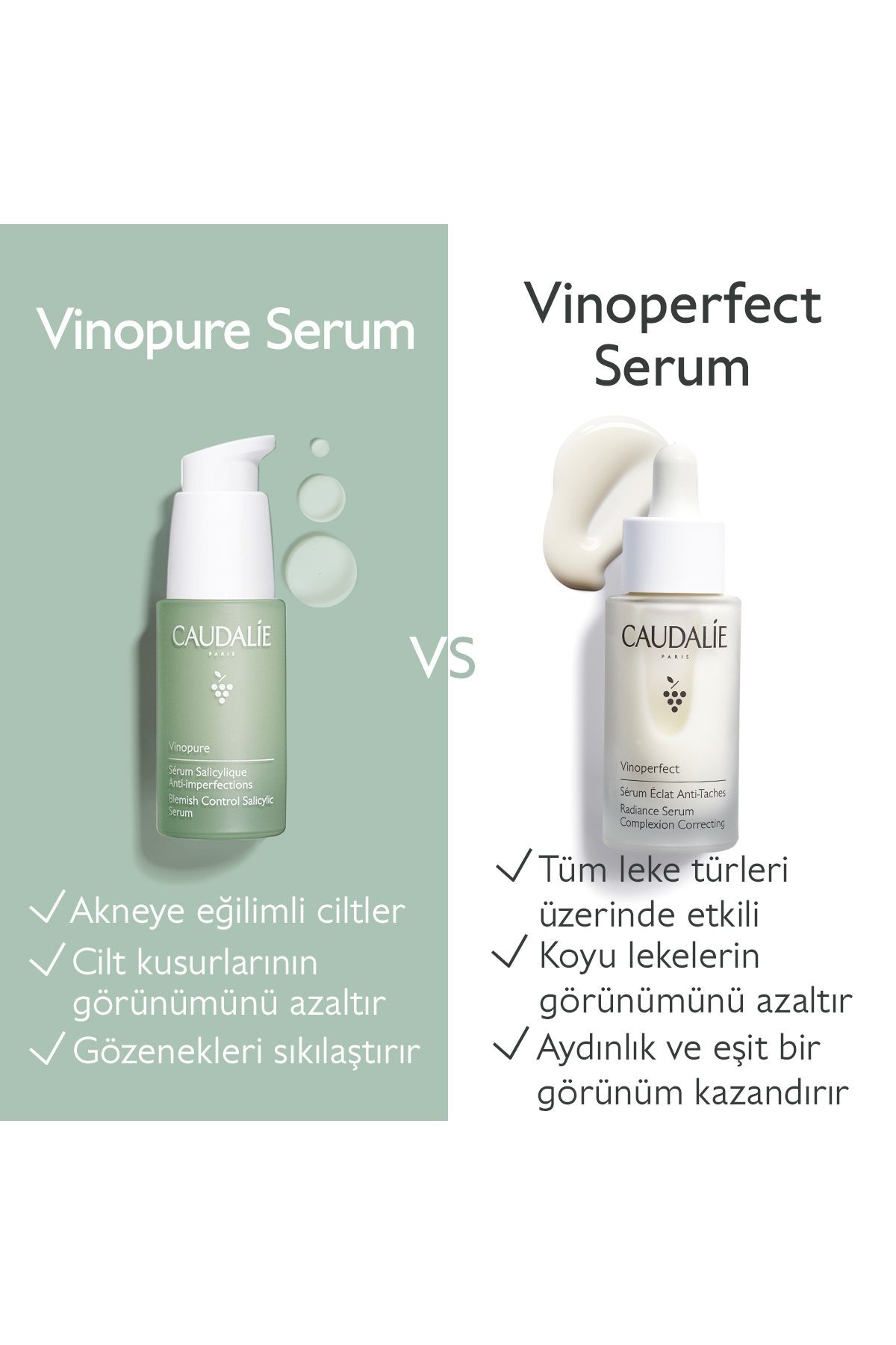 CAUDALİE Vinopure Akne Karşıtı SALİSİLİK Serum 30ML