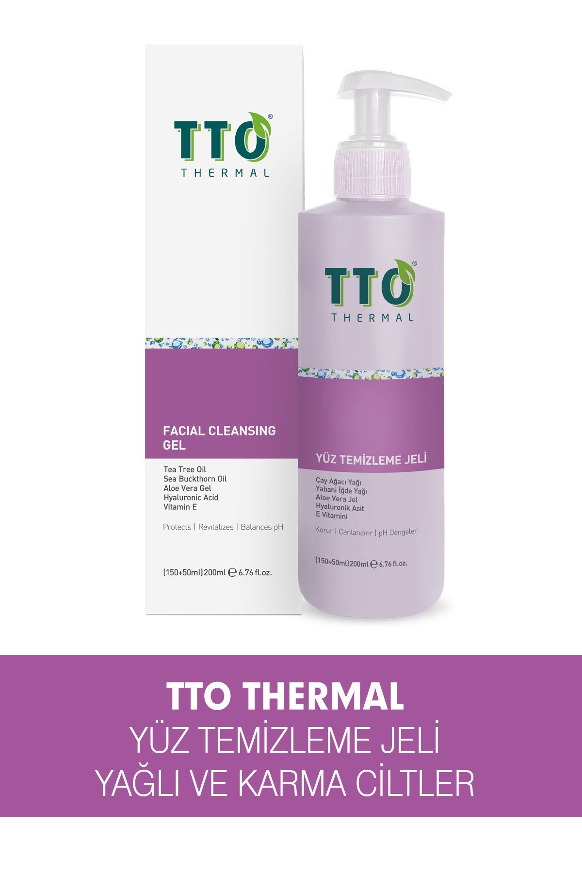 TTO Yüz Temizleme Jeli 150 ml