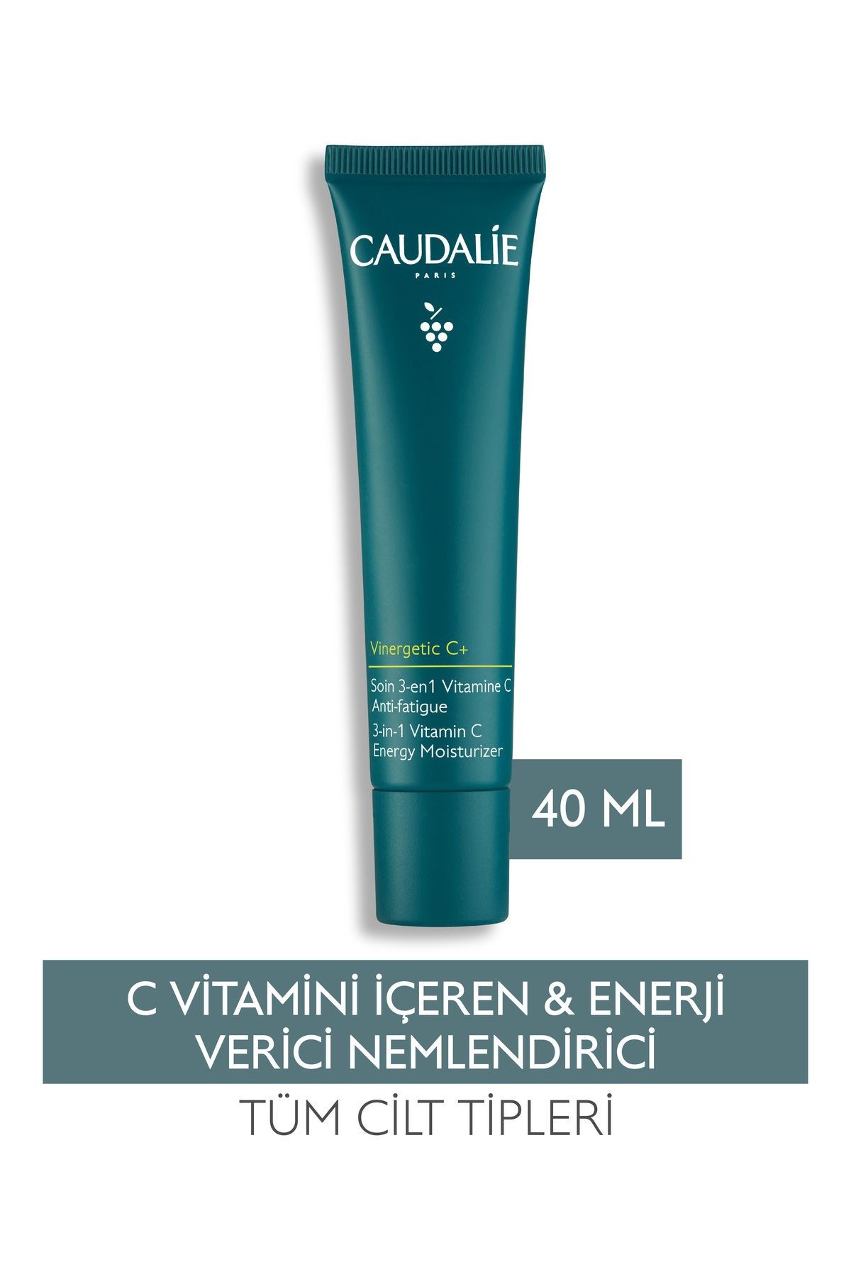 CAUDALİE Vinergetic C+ C Vitamini İçeren Nemlendirici 40 ml