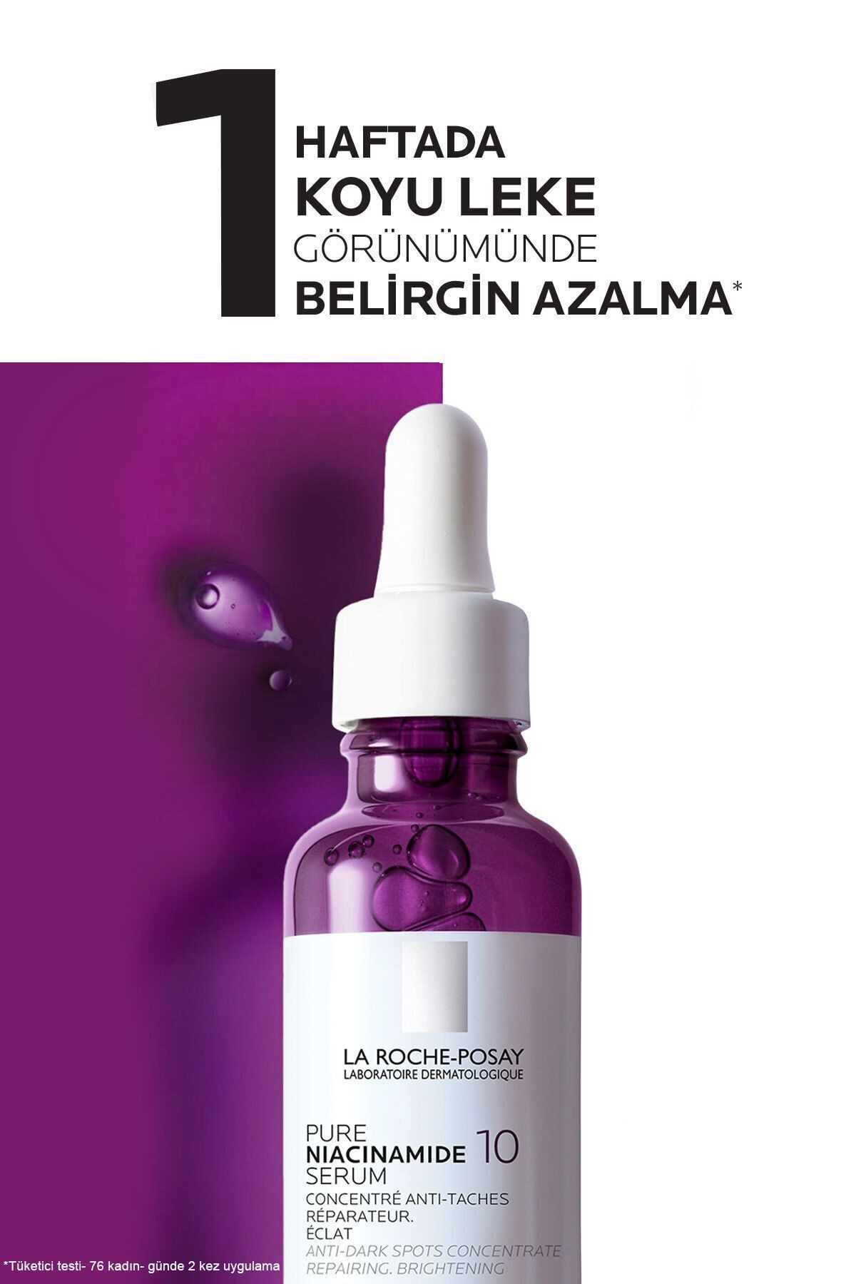 LA ROCHE POSAY Saf Niacinamide 10 Leke Karşıtı Serum 30 ml