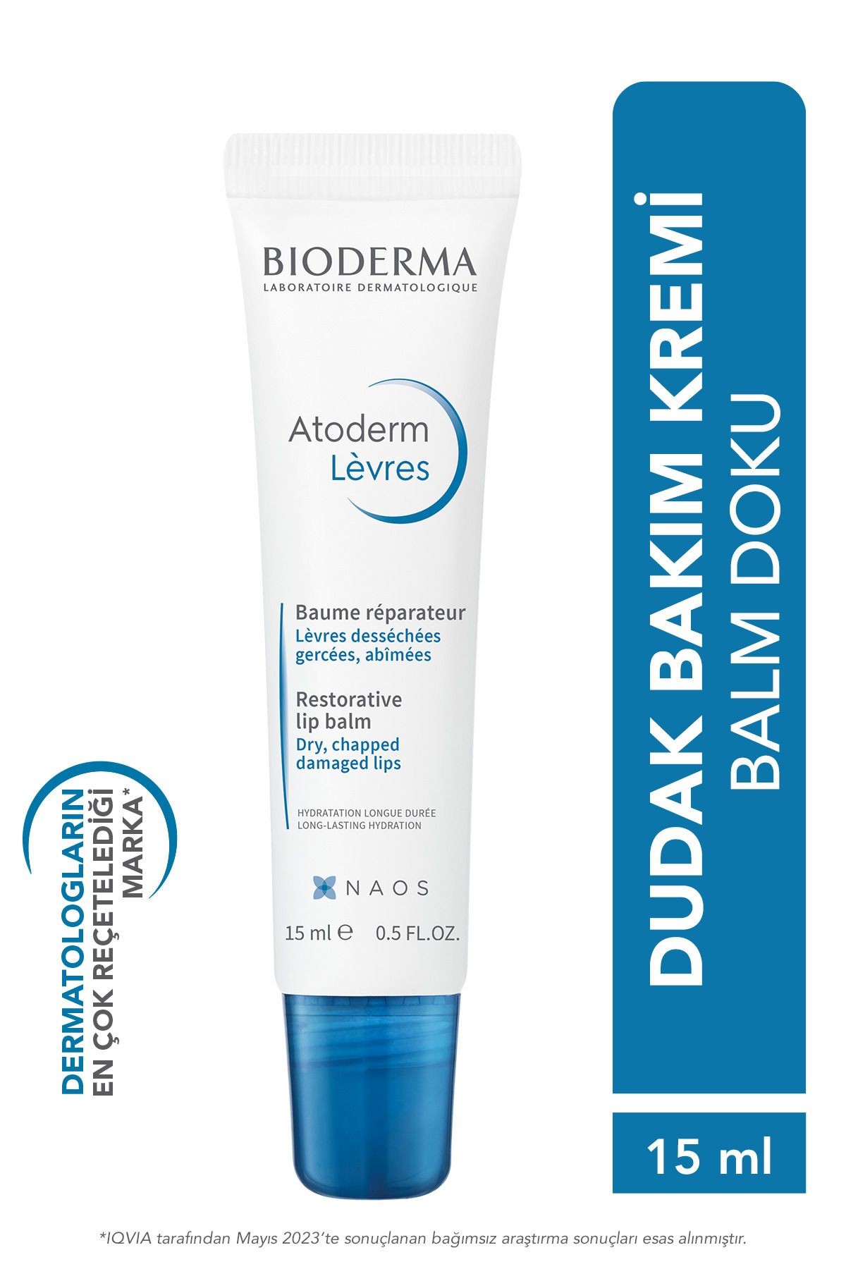 BİODERMA Atoderm Lip Balm Nemlendirici Dudak Kremi 15 ml