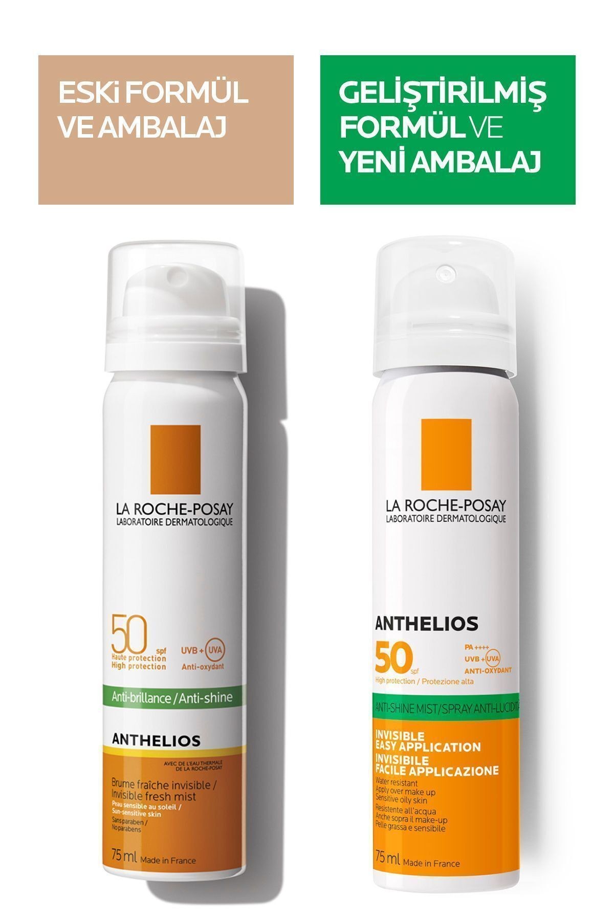 LA ROCHE POSAY Anthelios Parlama Karşıtı SPF50+ Mist 75 ml