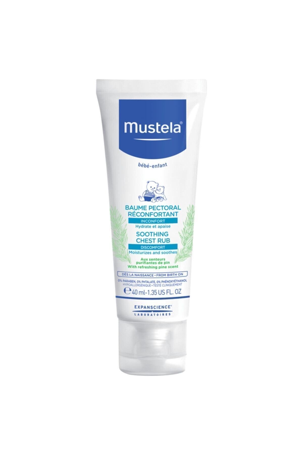 MUSTELA Rahatlatıcı Göğüs Balsamı 40ml