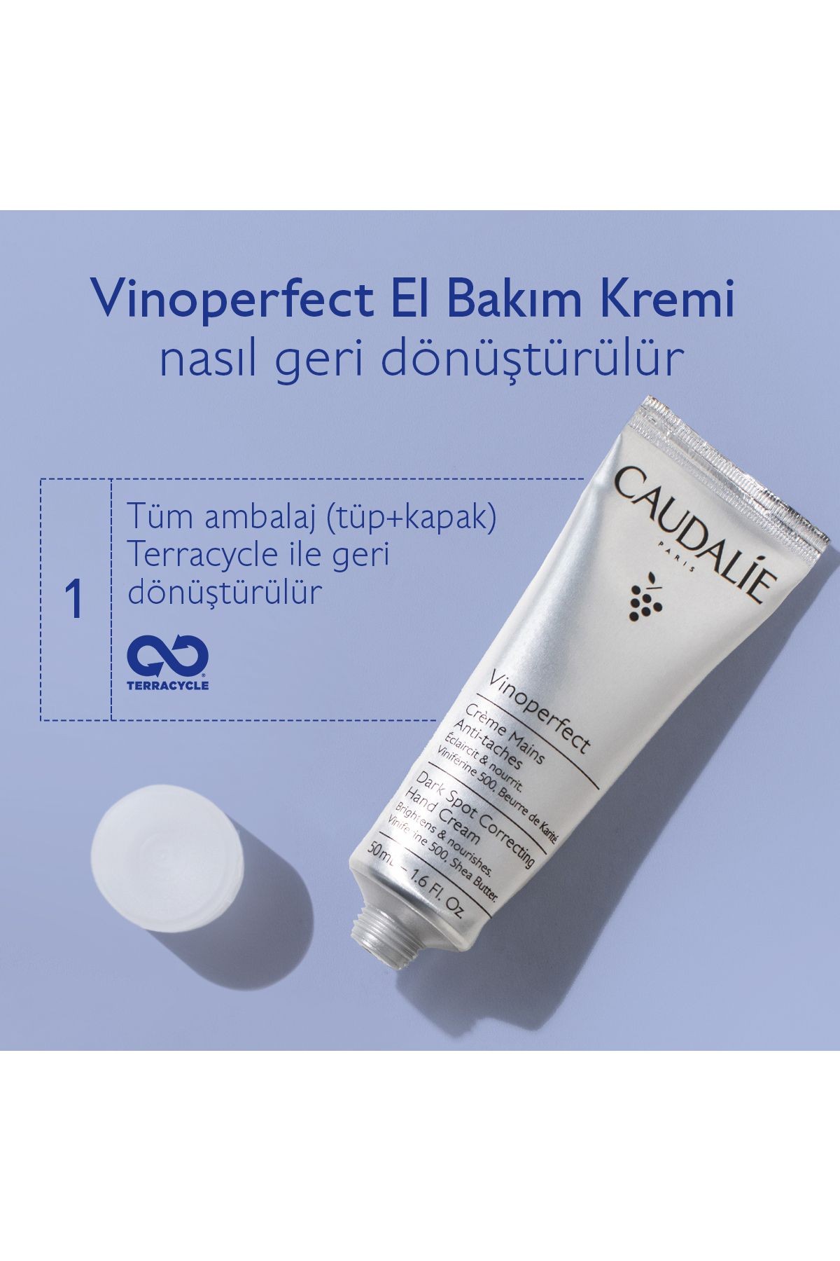 CAUDALİE Vinoperfect El Bakım Kremi 50 ml