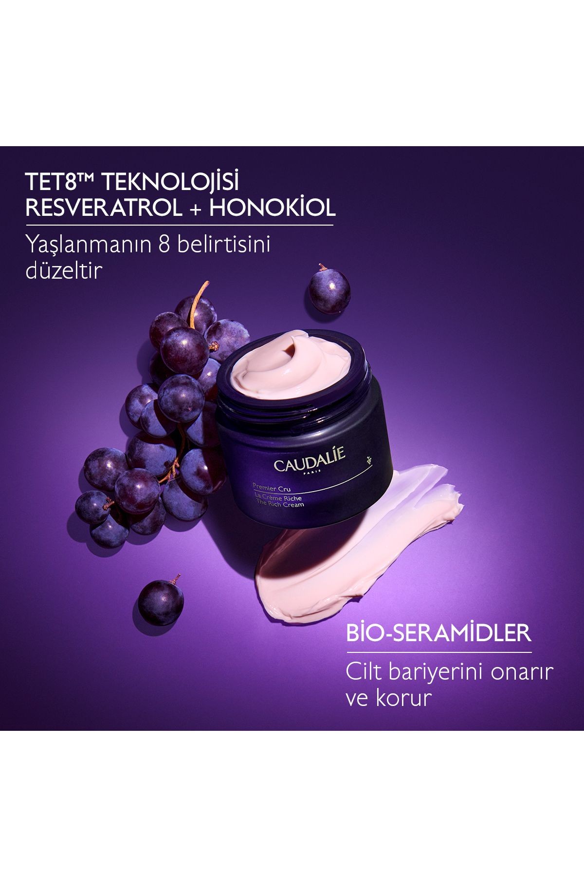 CAUDALİE Premier Cru Yoğun Bakım Kremi 50 ml