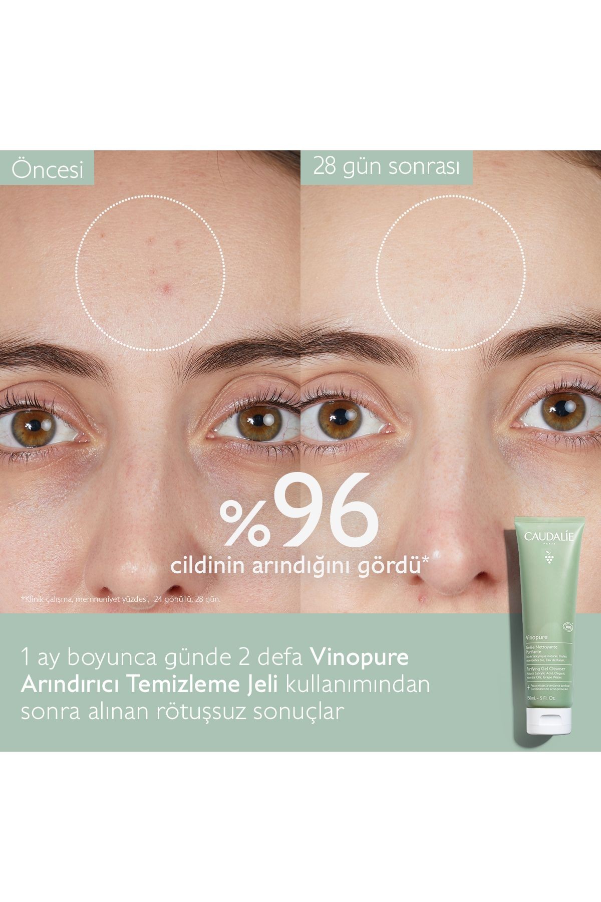 CAUDALİE Vinopure Arındırıcı Temizleme Jeli - 150mL