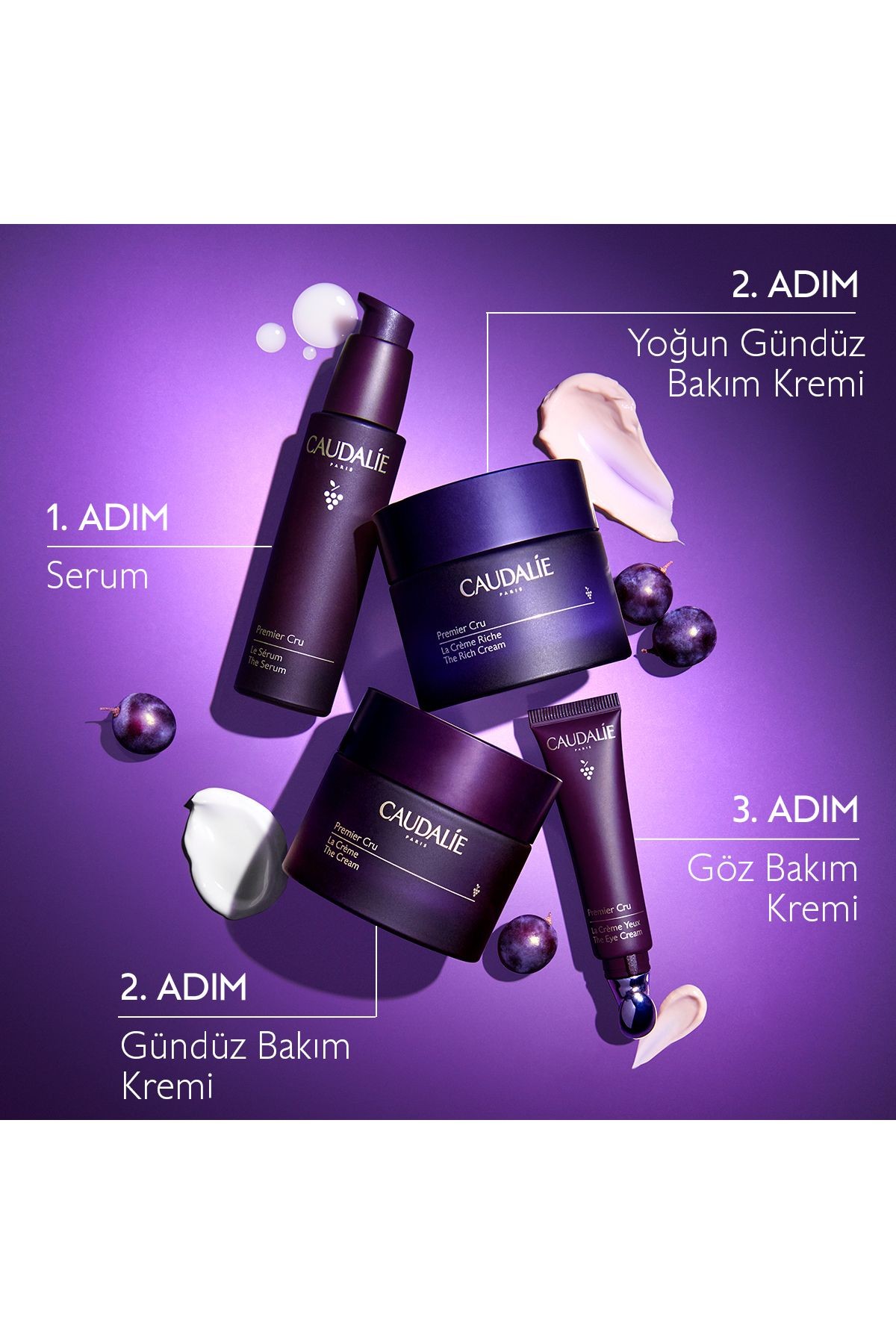 CAUDALİE Premier Cru Gündüz Bakım Kremi 50 ml