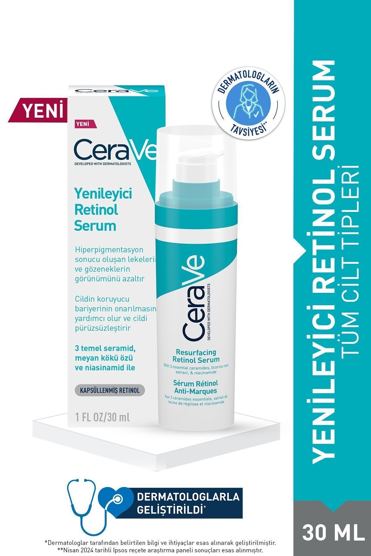 CERAVE Yenileyici Retinol Serum 30 ml