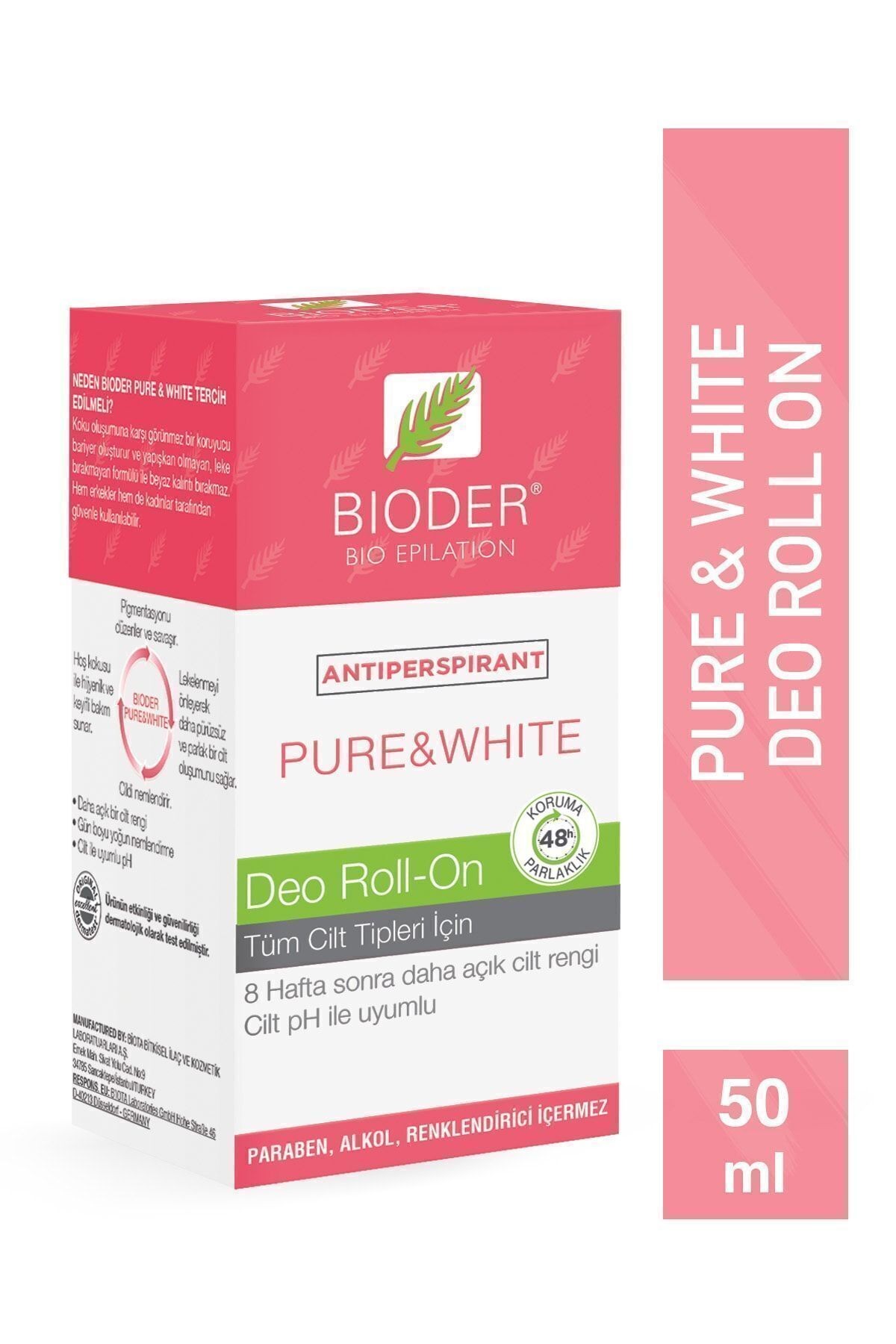 Bioder Antiperspirant Deo Roll On 50 ml