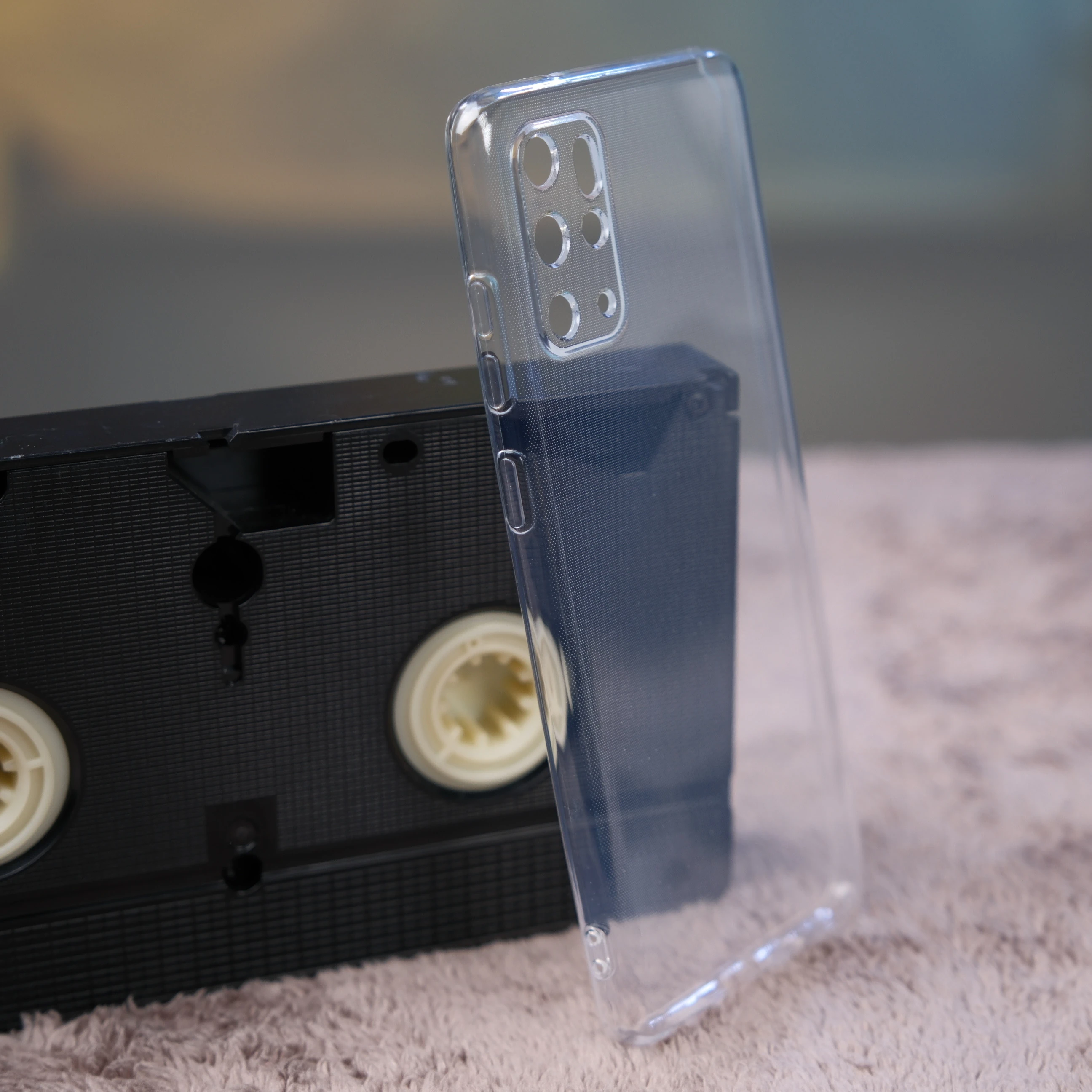 Samsung Galaxy S20 Plus İçin Şeffaf Kılıf