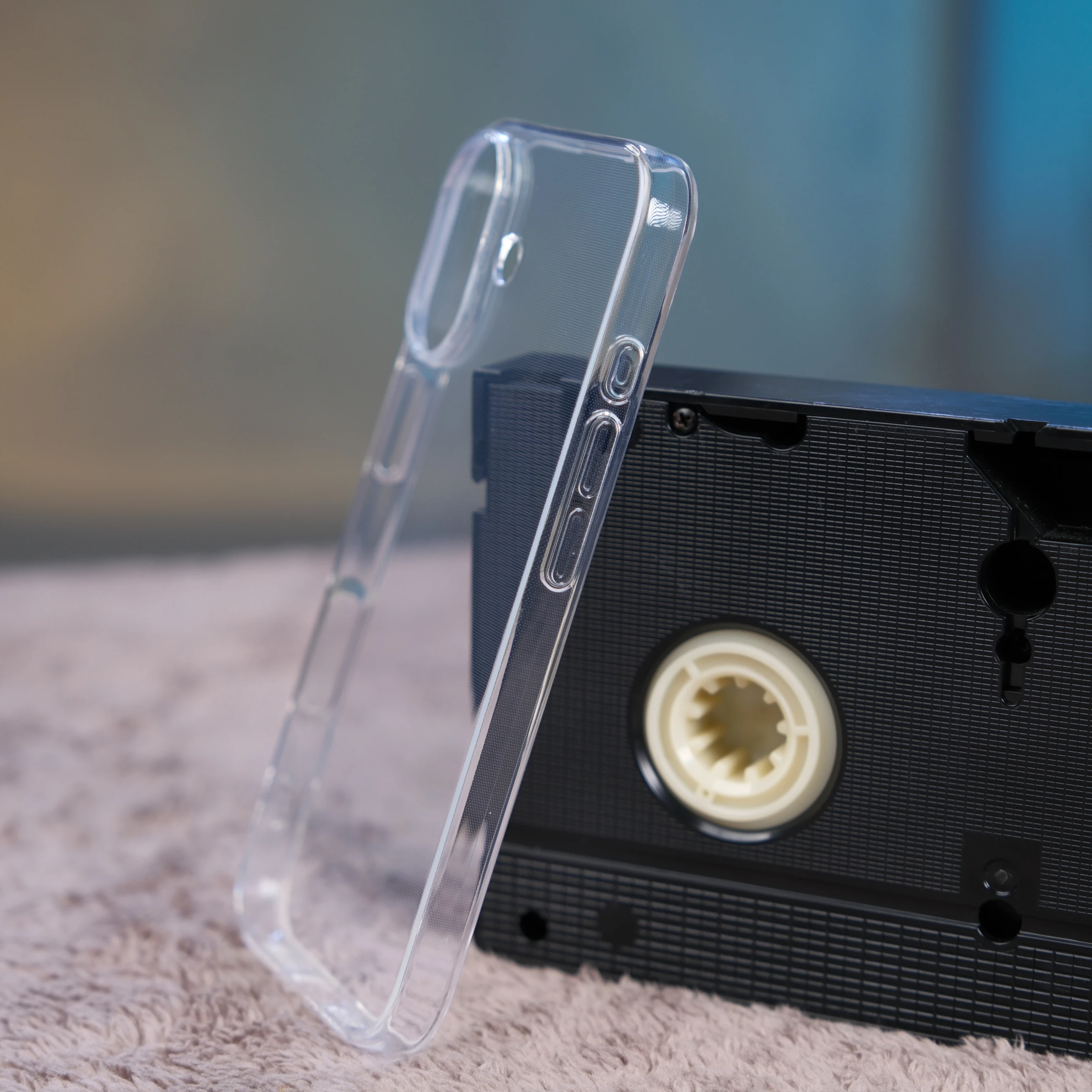 iPhone 16 için Şeffaf Kılıf