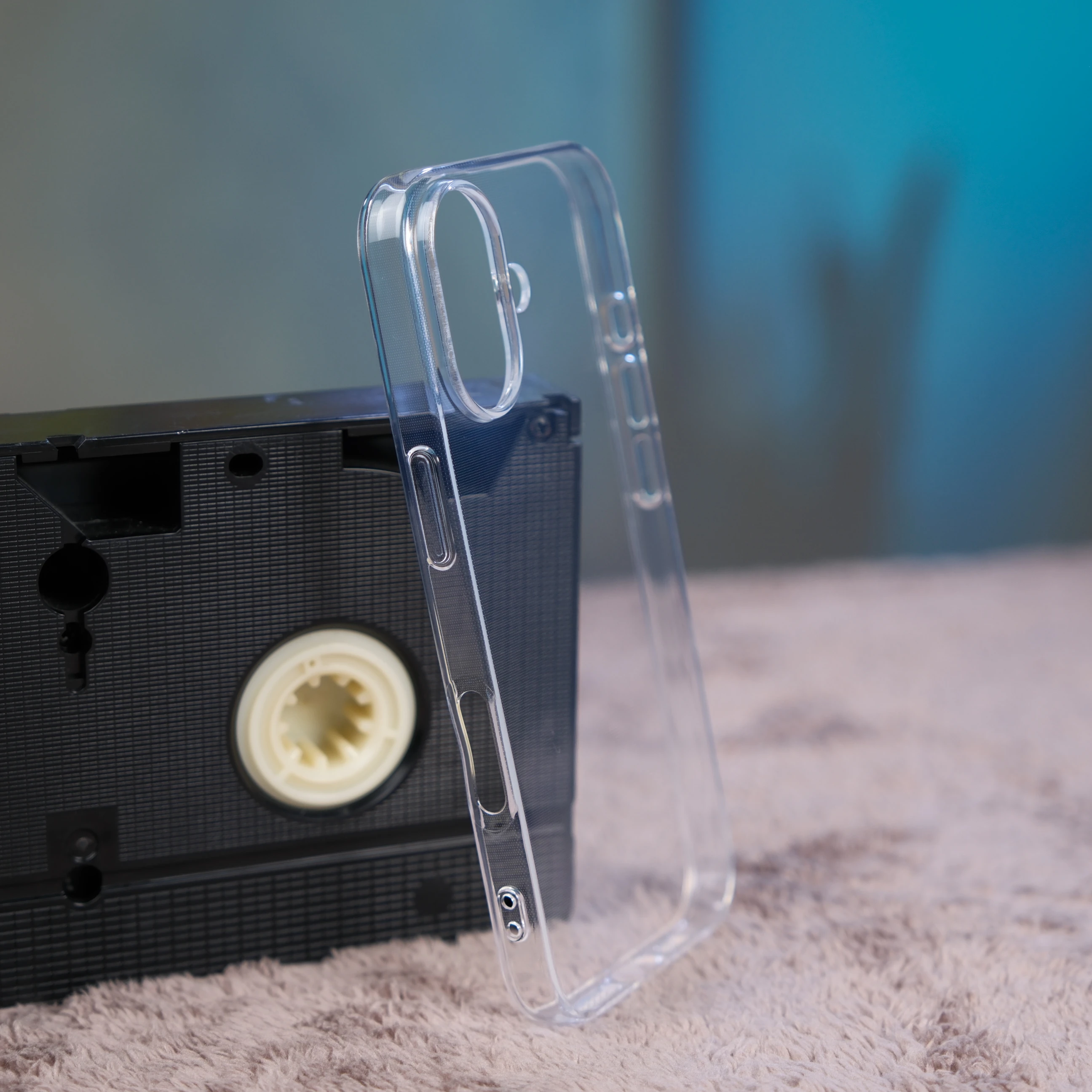 iPhone 16 için Şeffaf Kılıf