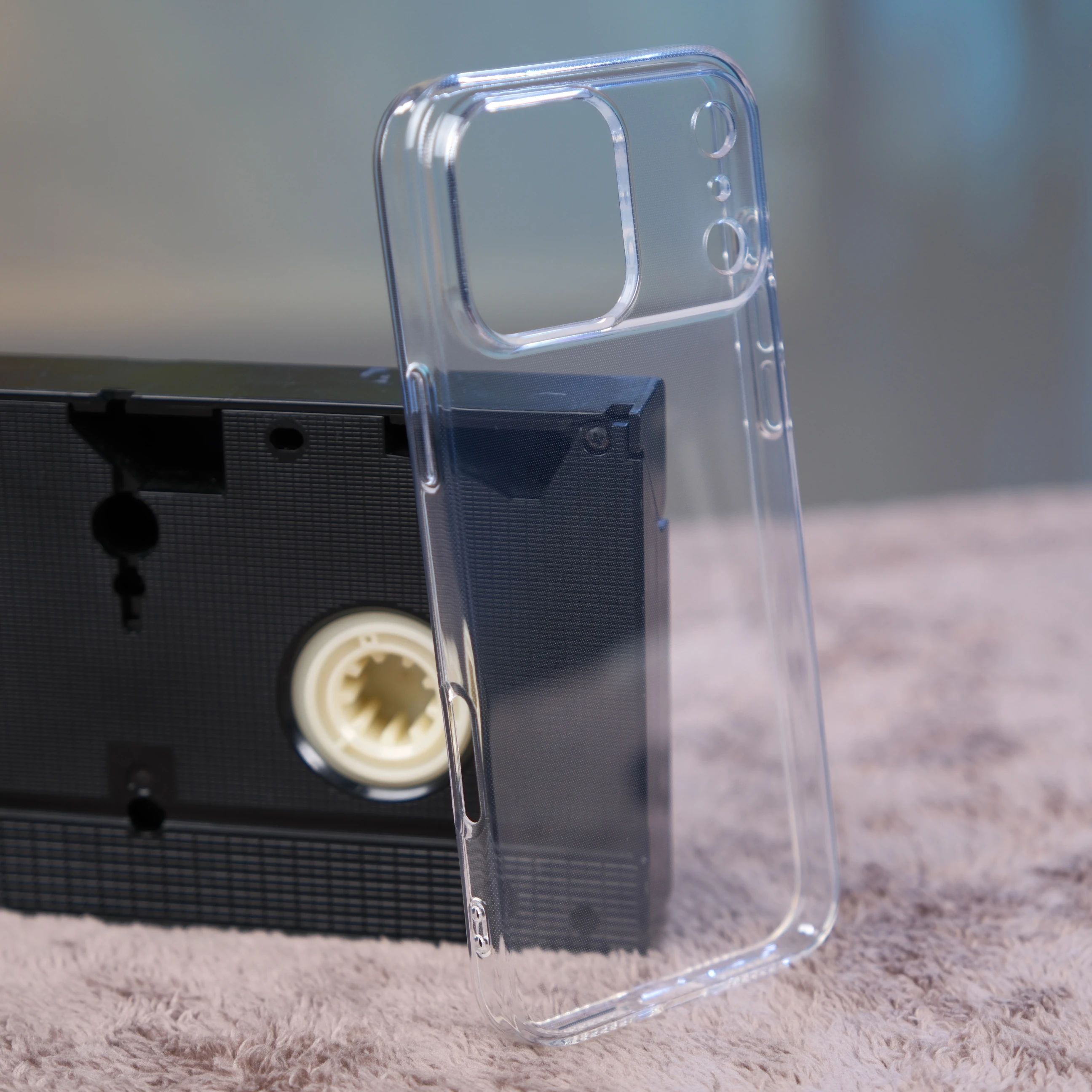 iPhone 17 Pro için Şeffaf Kılıf