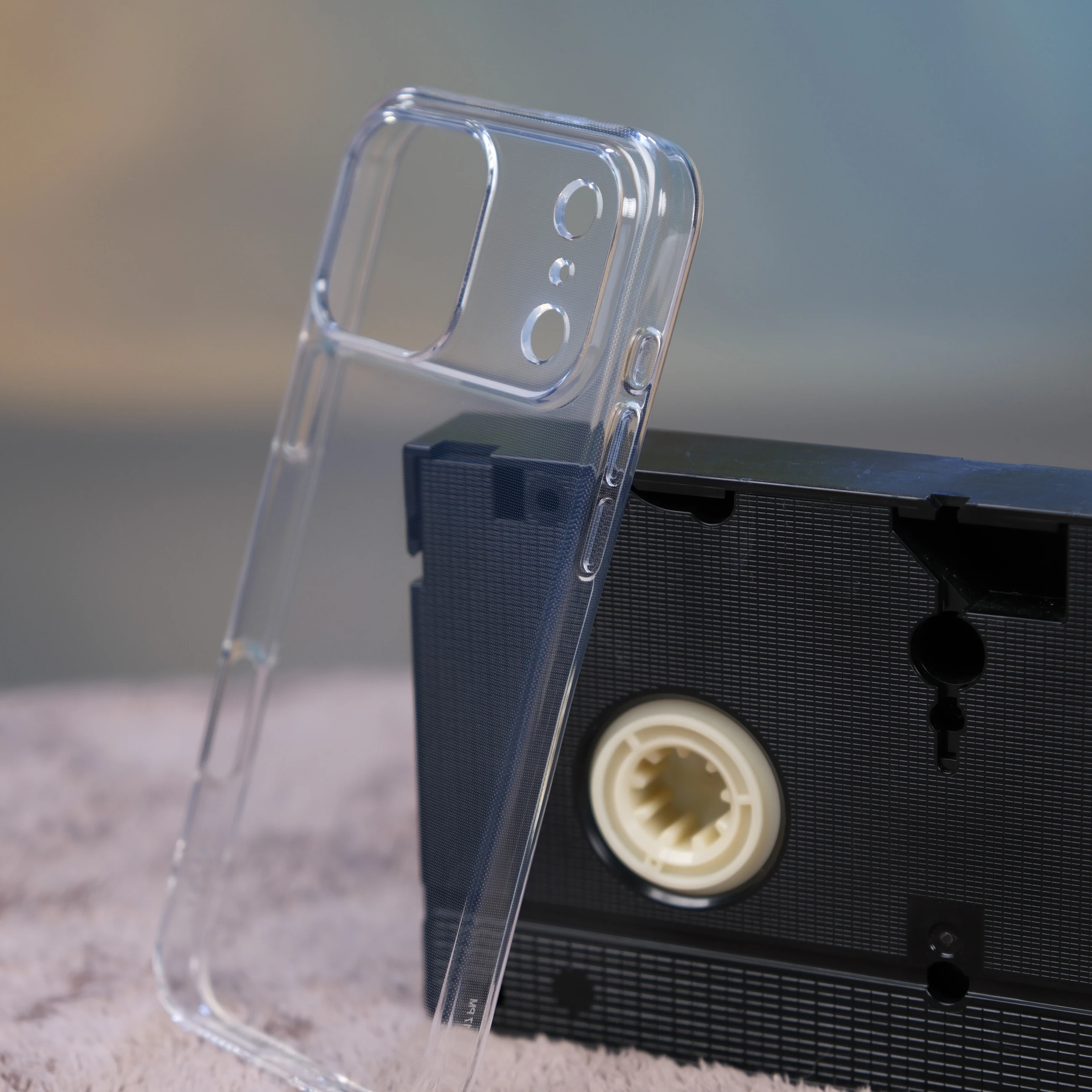 iPhone 17 Pro Max için Şeffaf Kılıf