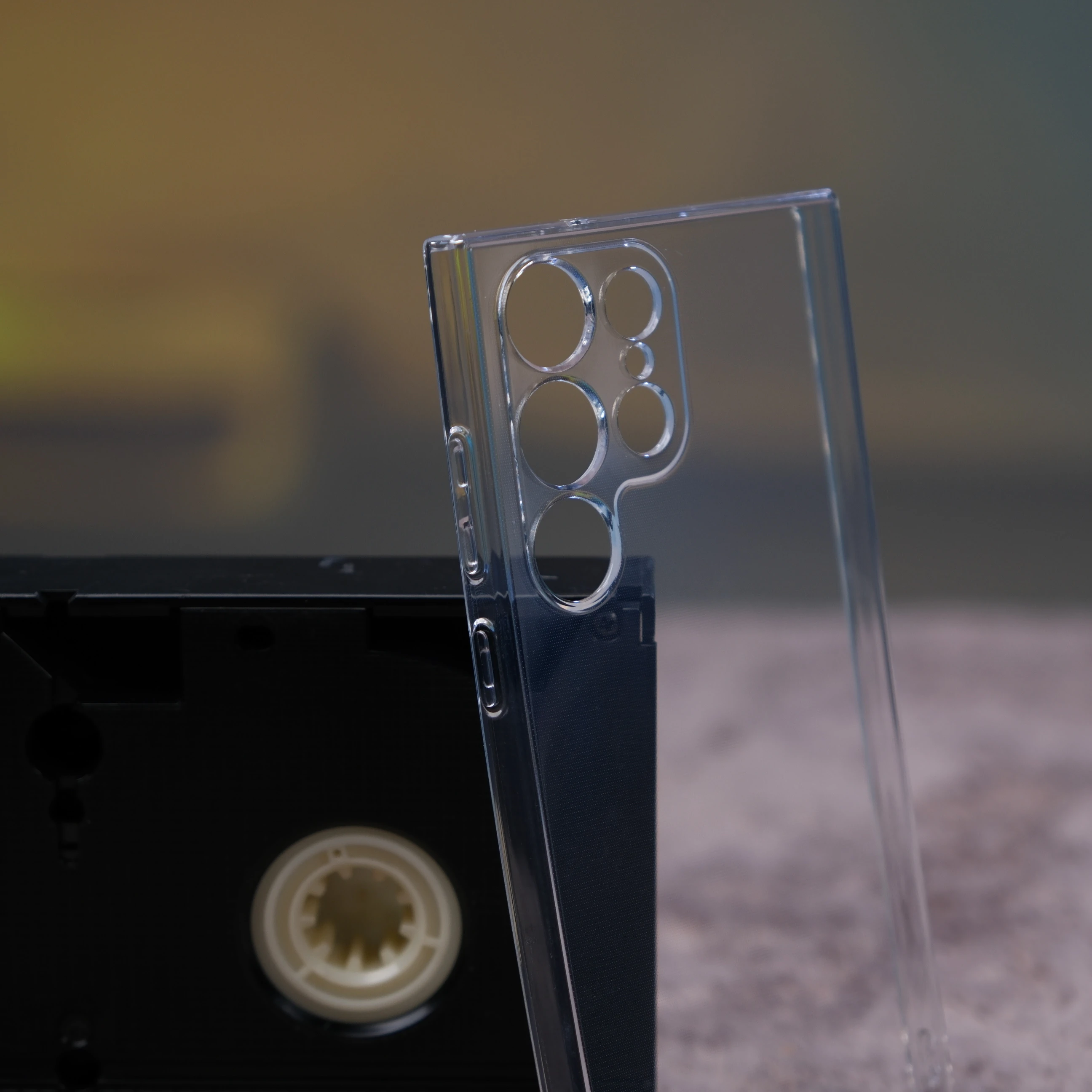 Samsung Galaxy S23 Ultra İçin Şeffaf Kılıf