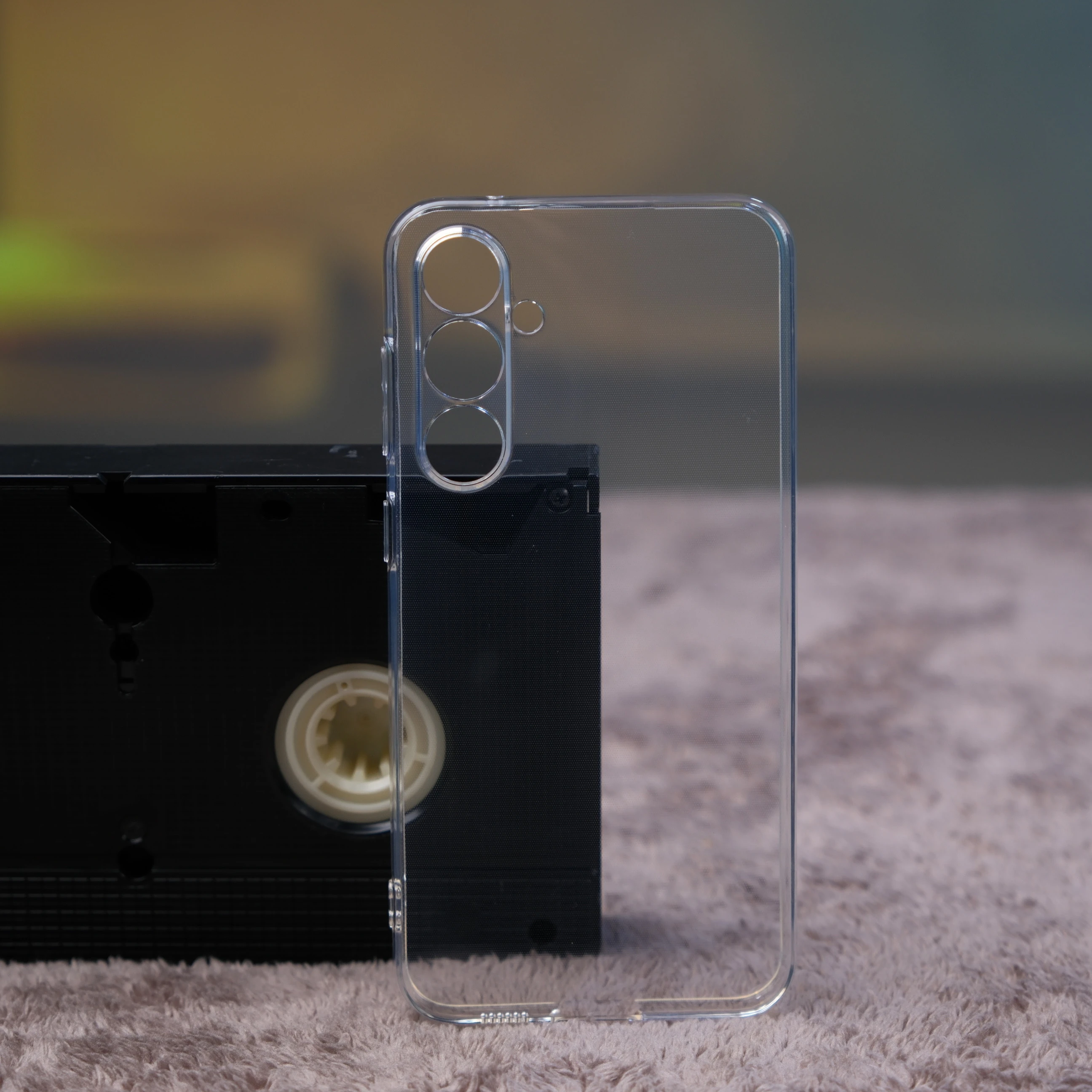 Samsung Galaxy S25 İçin Şeffaf Kılıf