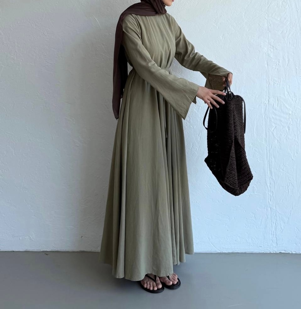 Keten Feray Elbise