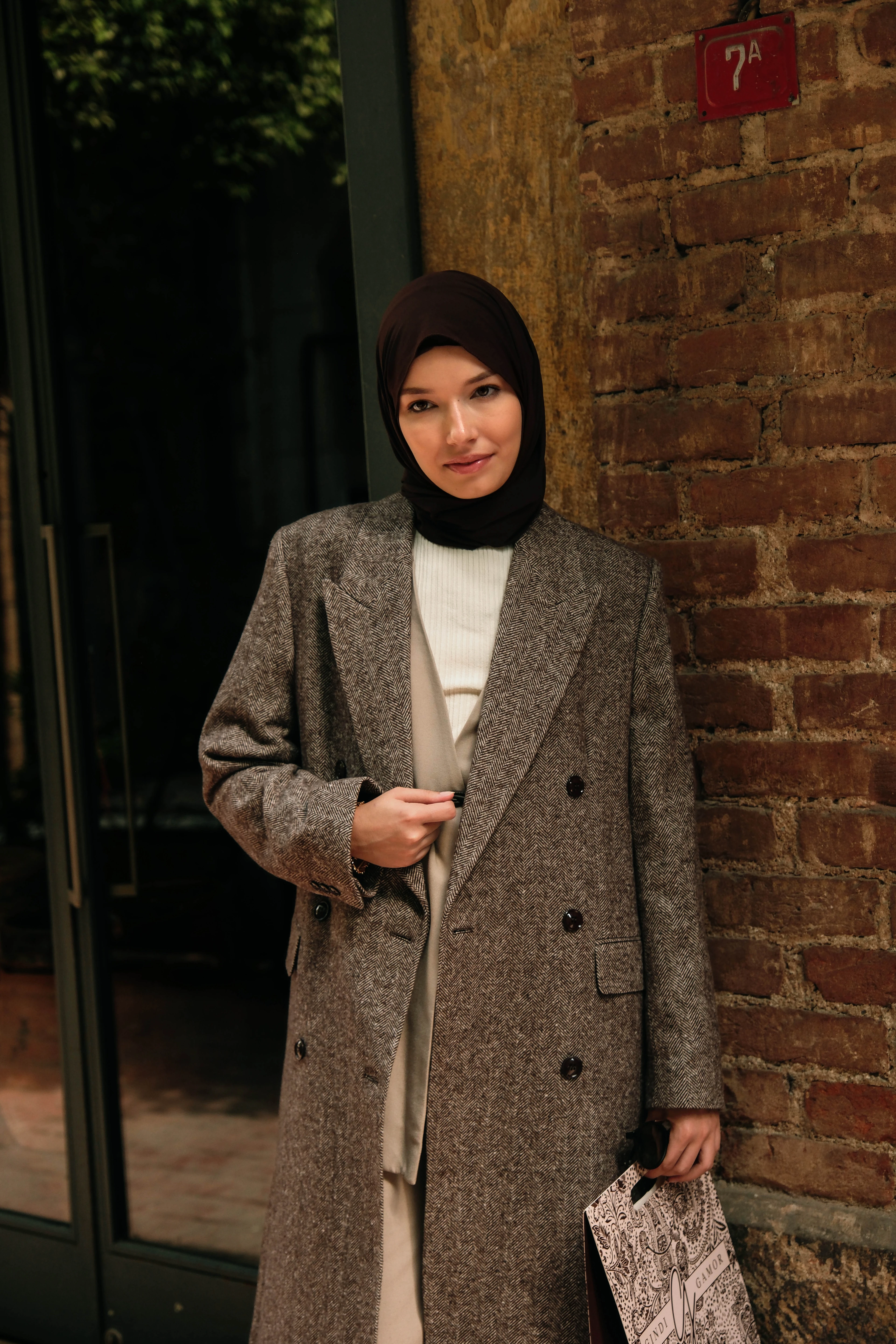 Balıksırtı Kruvaze Kaban