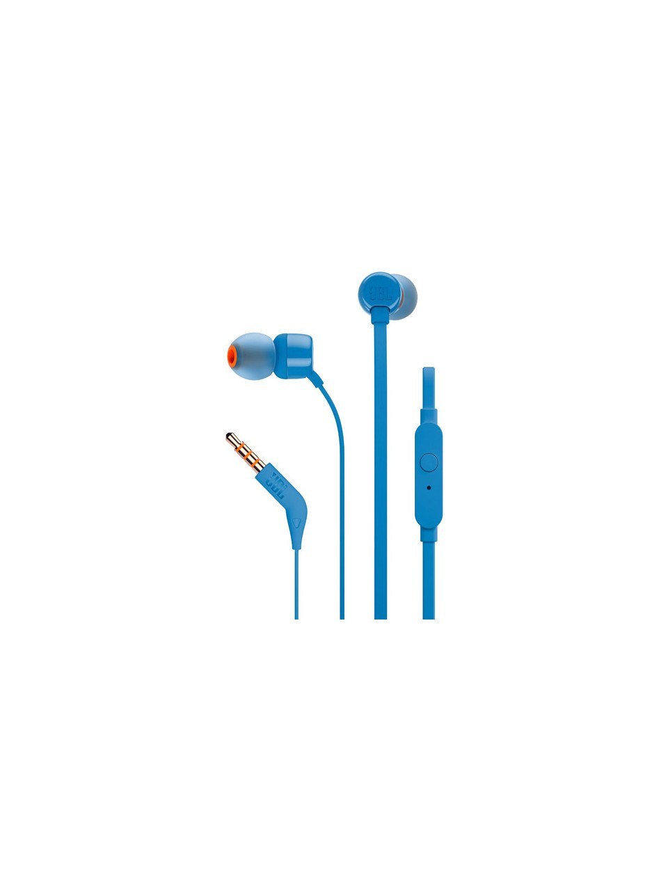 JBL Tune 160 Kablolu Kulakiçi Kulaklık Mavi (JBL Türkiye Garantili)