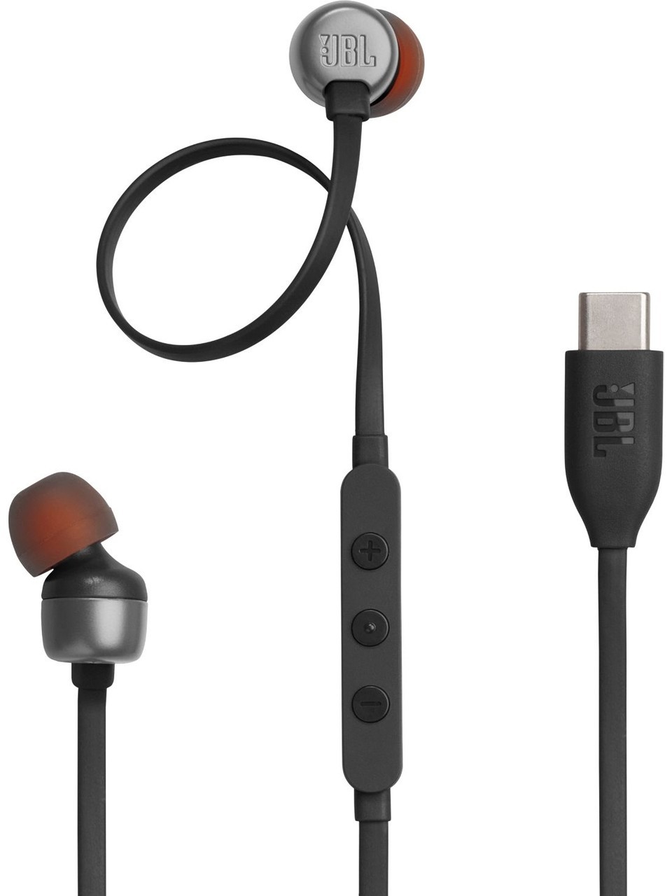 JBL Tune 310C, Usb-C Kulakiçi Kulaklık Siyah (JBL Türkiye Garantili)