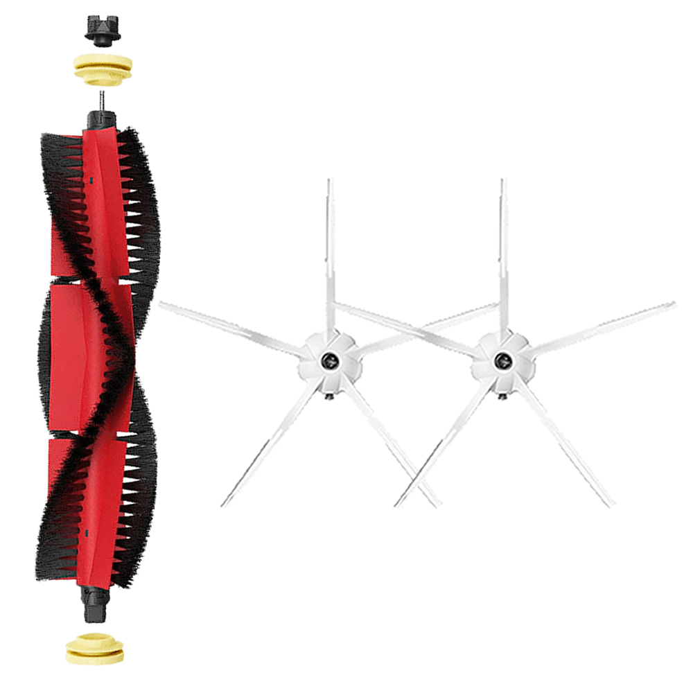 Roborock Vacuum S6 MaxV (S6V51-01) Uyumlu 3'lü Yedek Parça