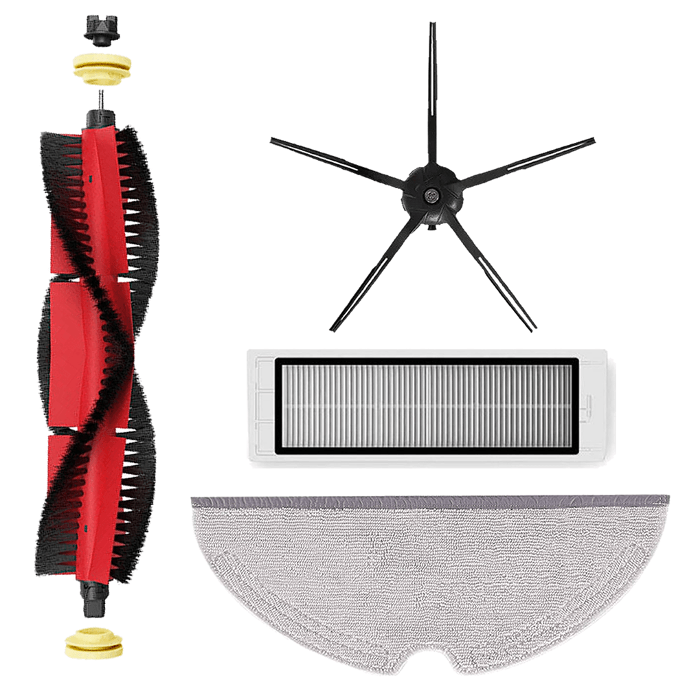 Roborock Vacuum S5 Max (S5E52-00) Uyumlu 4'lü Yedek Parça