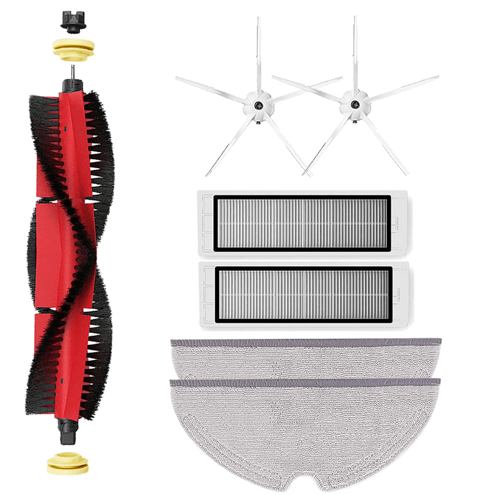 Roborock Vacuum S6 Pure (S6P02-00) Uyumlu 7'li Yedek Parça