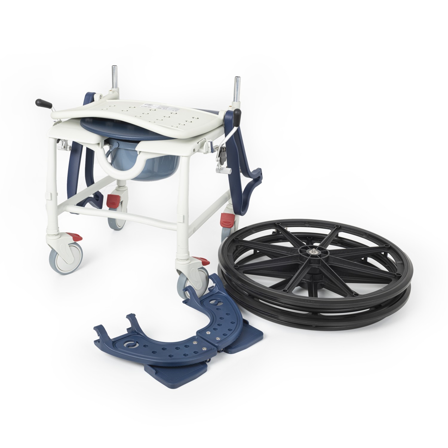 Comfort Plus DM-8088B Banyo ve Tuvalet Sandalyesi (Lacivert)