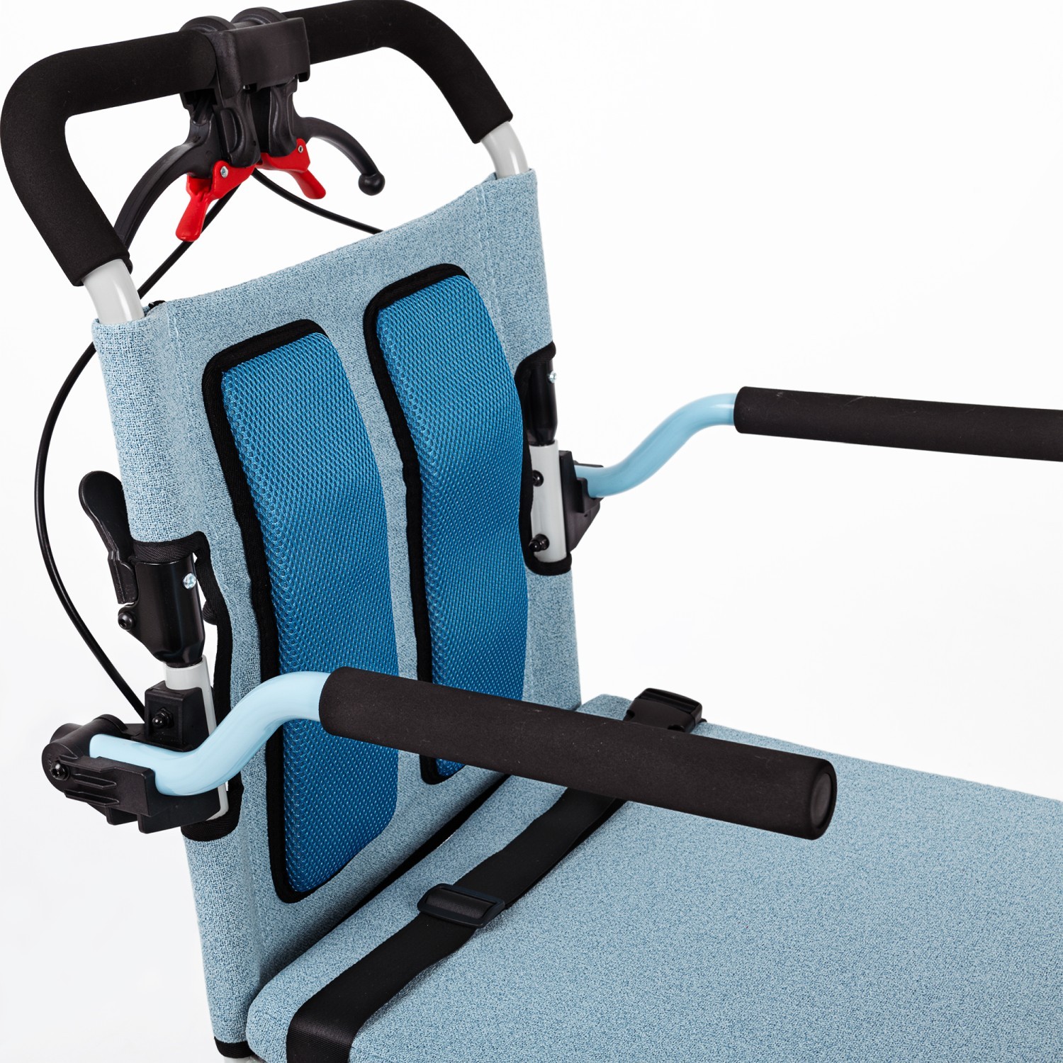 Comfort Plus DY01409LJ Mavi Transfer Tekerlekli Sandalye