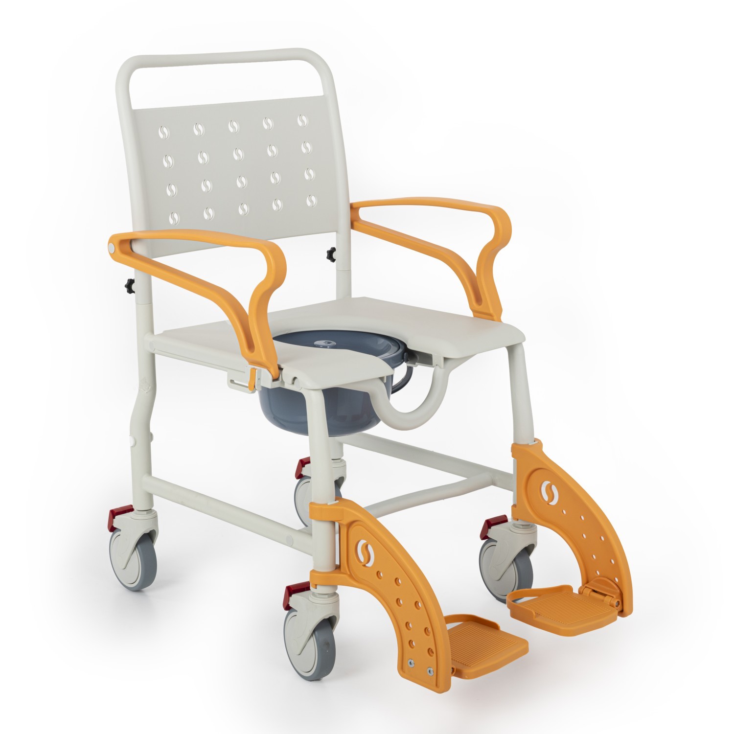 Comfort Plus DM-8088A Banyo ve Tuvalet Sandalyesi (Turuncu)