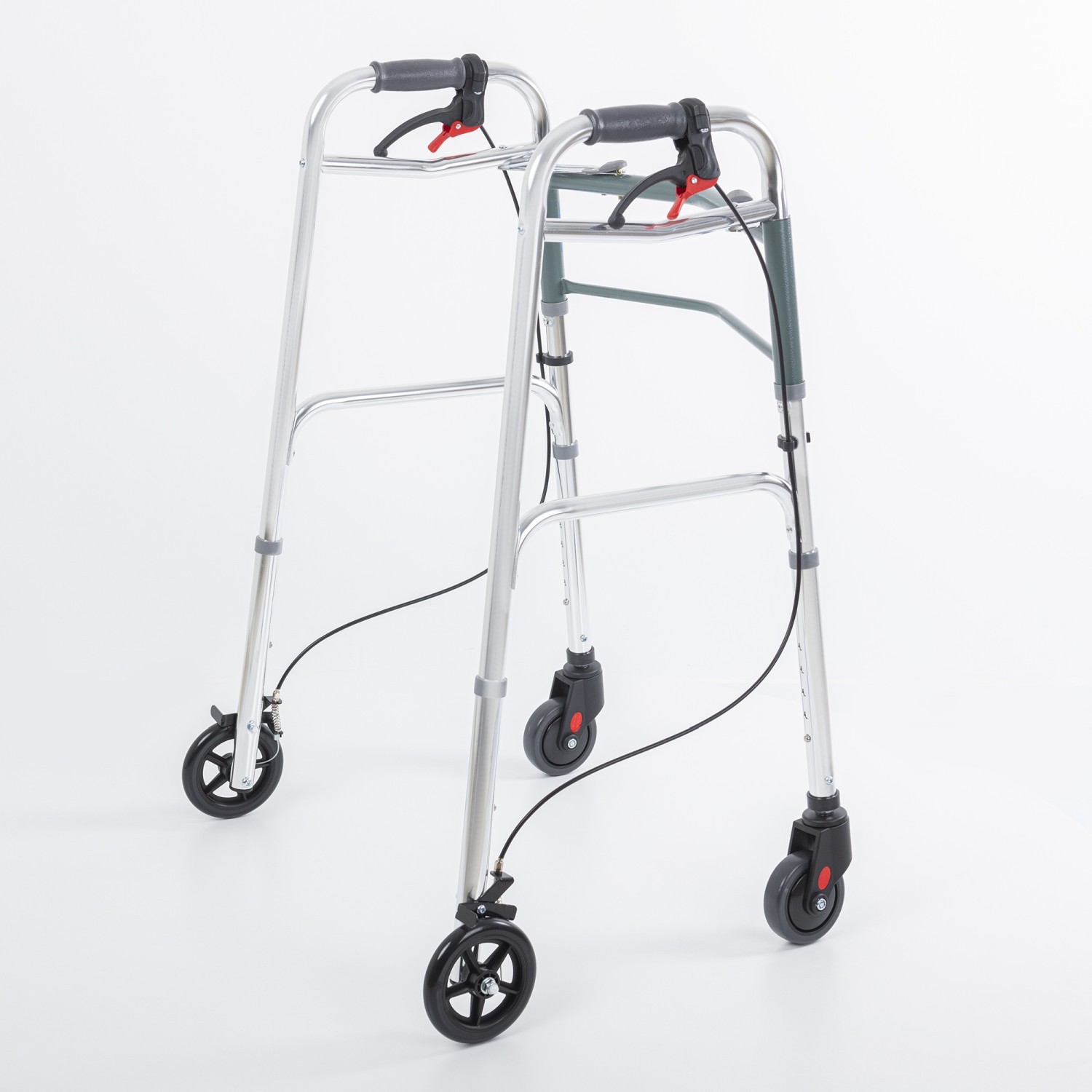 Comfort Plus KF8220L-5 Dört Tekerlekli Frenli Walker Yürüteç