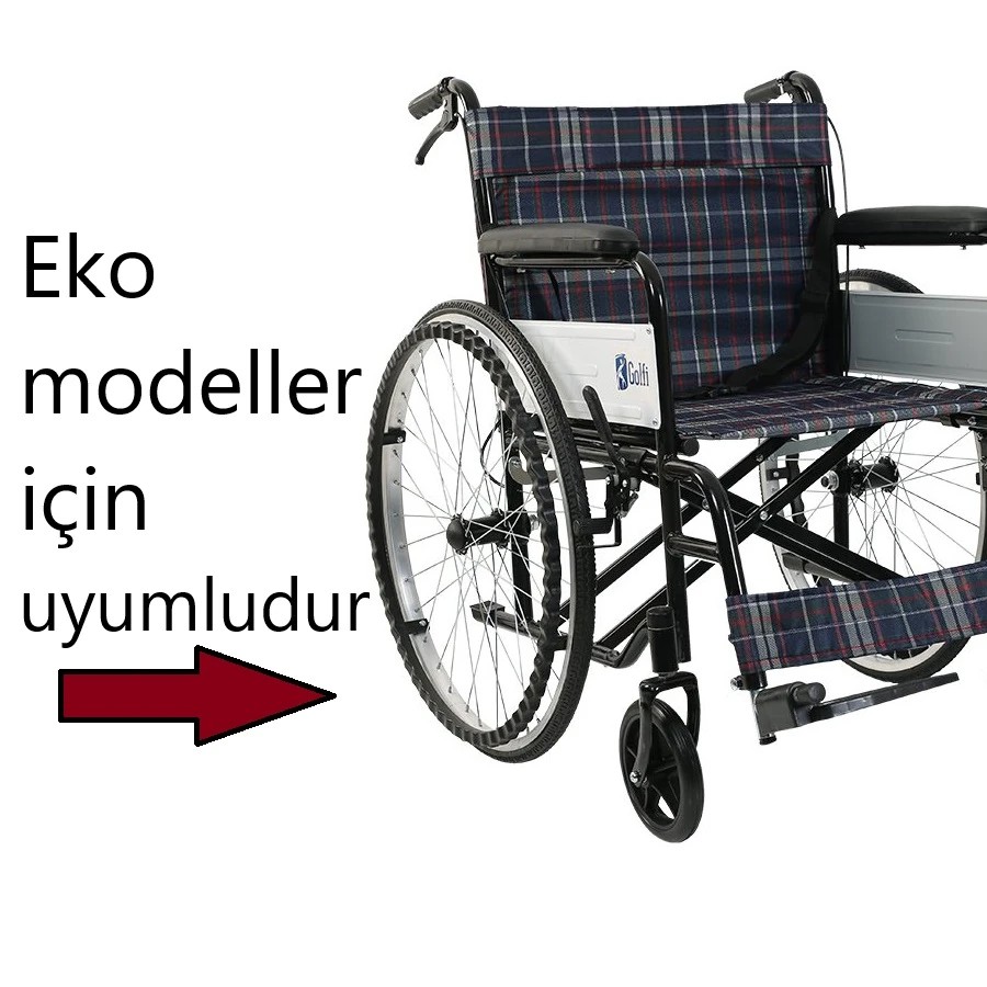 Arka Tekerlek / Tekerlekli Sandalye Dolgu Arka Tekerlek