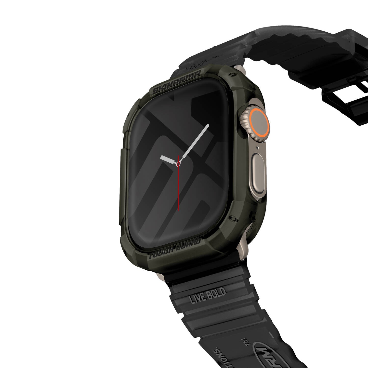 Watch Ultra 49mm SkinArma Kurono Buzlu Tasarım Sert PC Kasa Koruyucu