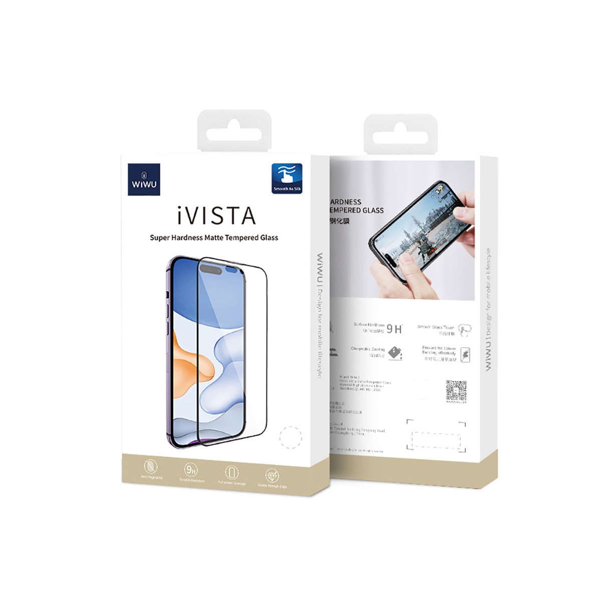 iPhone 11 Wiwu iVista Screen Matte Ultra Güçlü Temperli Mat Ekran Koruyucu