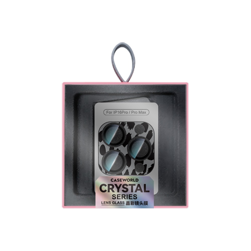 Apple iPhone 16 Pro CaseWorld Crystal Color Serisi Full Kamera Lens Koruyucu