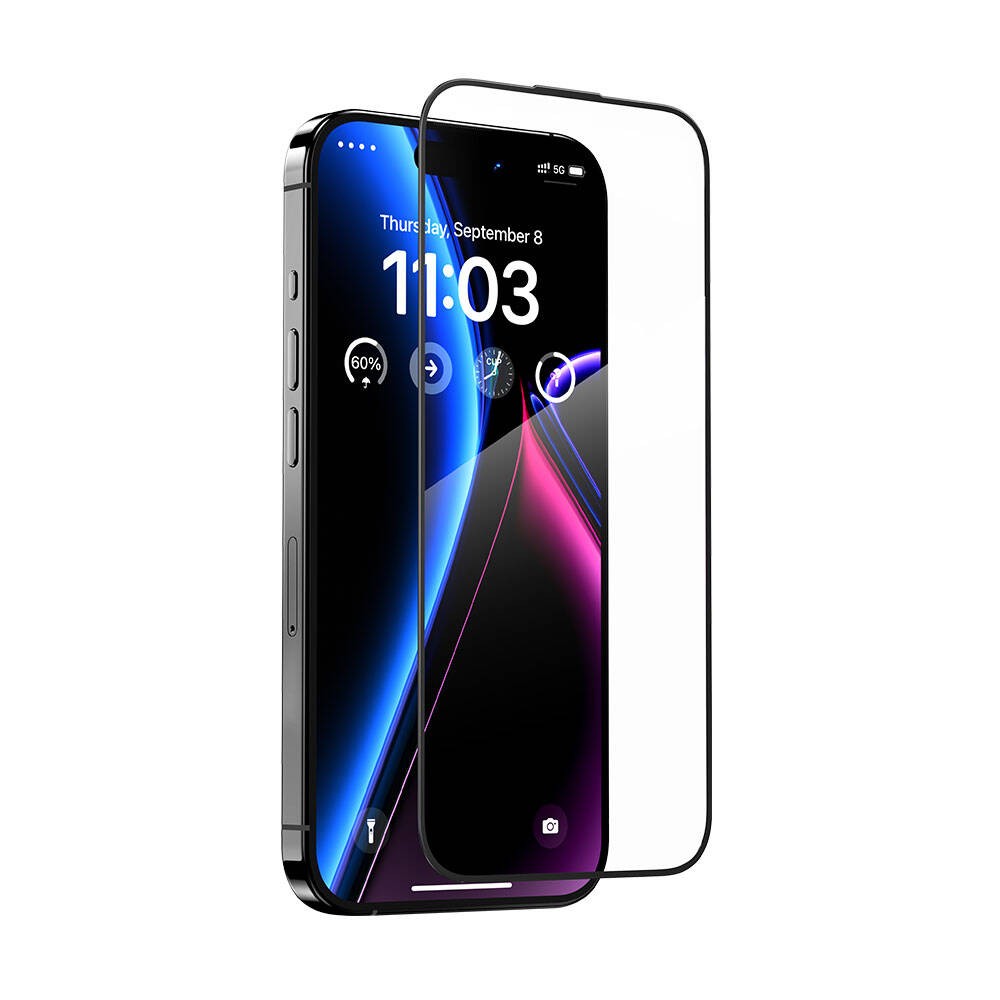 iPhone 15 Pro Max Benks V Pro Ultra Shield 0.3mm Ekran Koruyucu + Kolay Uygulama Aparatlı