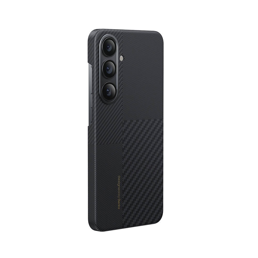Galaxy S25 Plus Kılıf M-safe Şarj Özellikli Karbon Fiber Benks Montage ArmorAir Kevlar Kapak