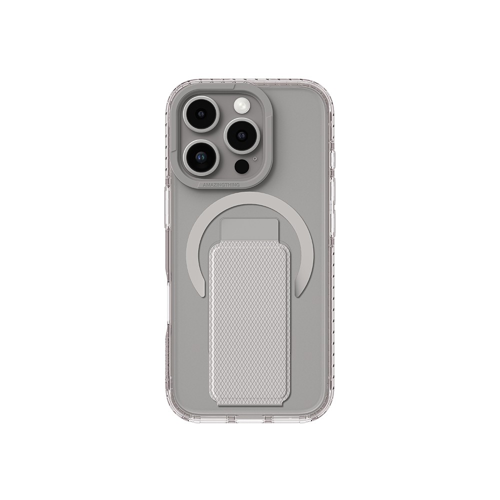 iPhone 16 Pro Kılıf Magsafe Şarj Özellikli Standlı Amazingthing Titan Pro Plus Kılıf