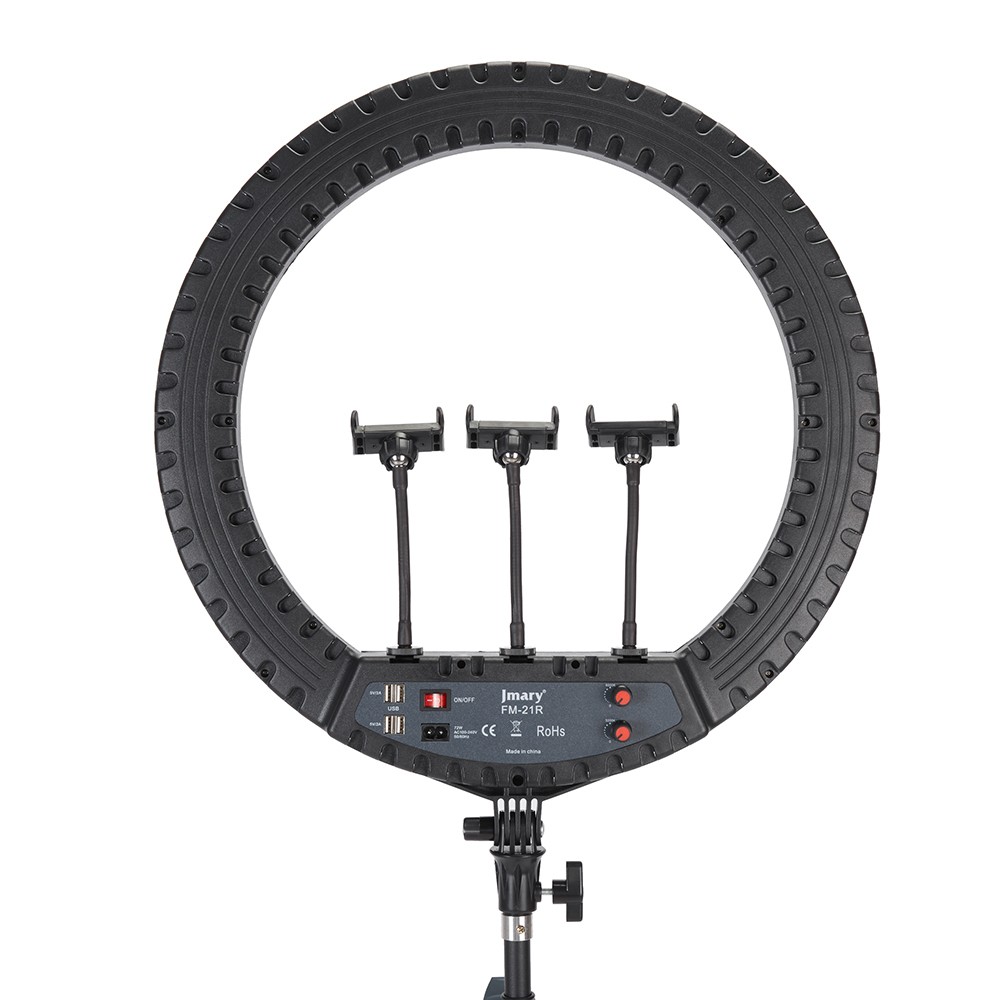 Jmary FM-21R Uzaktan Kumandalı 52cm Işıklı Telefon Tutucu Ring Light
