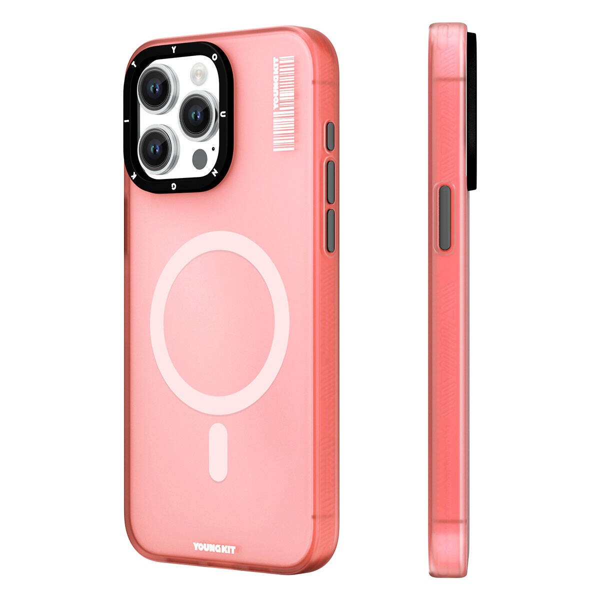 iPhone 15 Pro Kılıf Magsafe Şarj Özellikli Youngkit Hidden Sand Serisi Kılıf