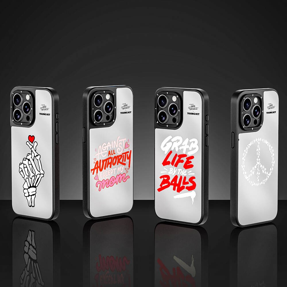 iPhone 15 Pro Max Kılıf Tobias Fonseca Tasarımlı Youngkit Mirror Kılıf