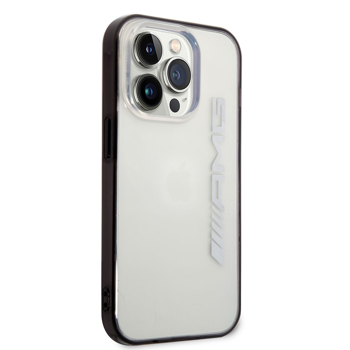 iPhone 14 Pro Kılıf AMG Transparan Siyah Çerçeve Dizayn Kılıf