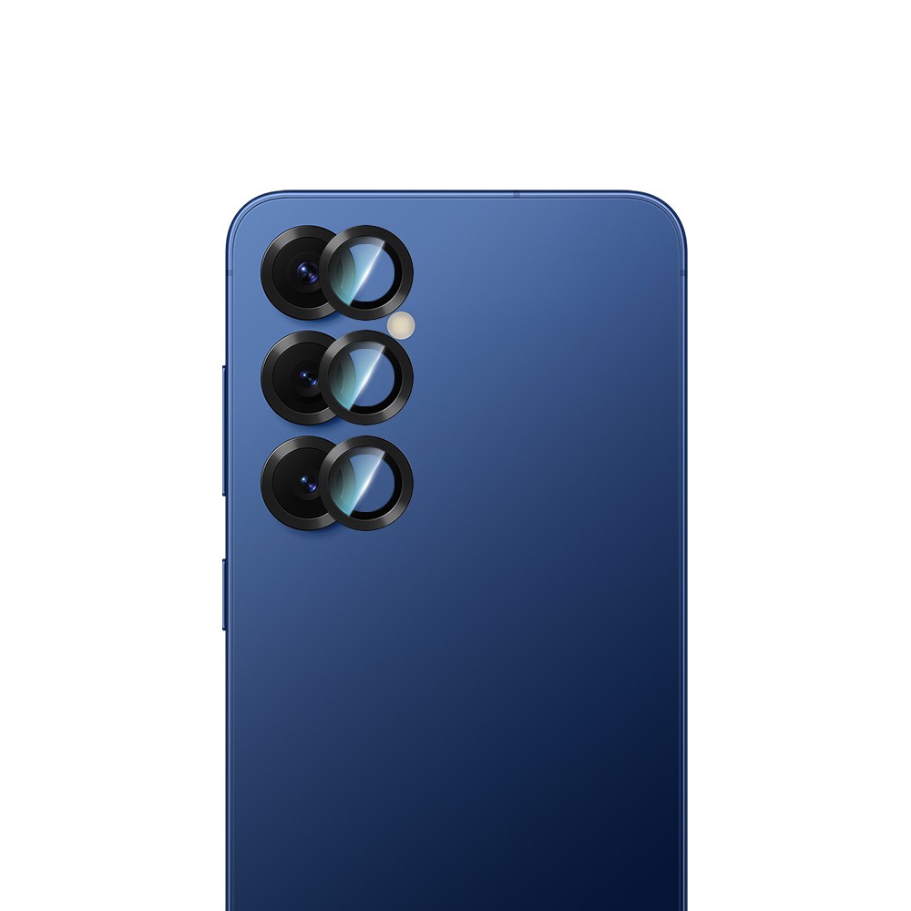 Galaxy S25 Plus CaseWorld Alloy Serisi Oleofobik Anti Reflective Kamera Lens Koruyucu