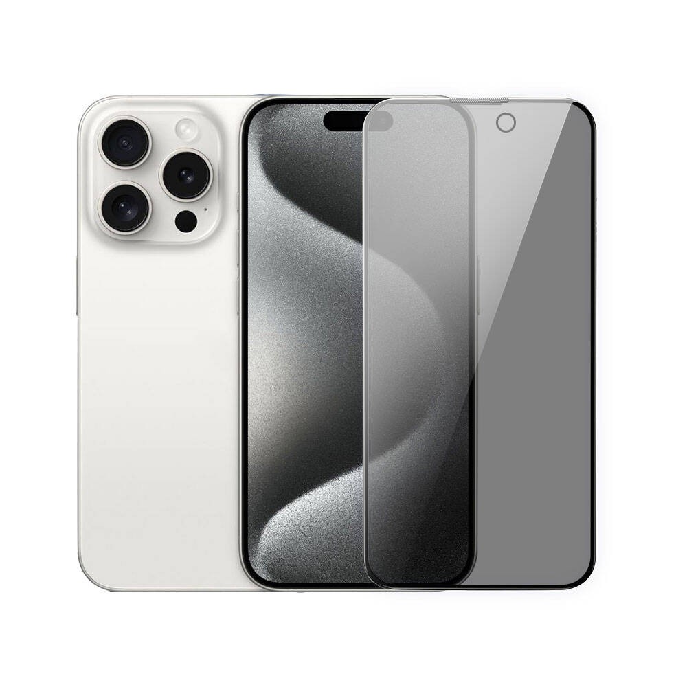 iPhone 15 Pro Max Wiwu iPrivacy HD Anti-Peep Ekran Koruyucu