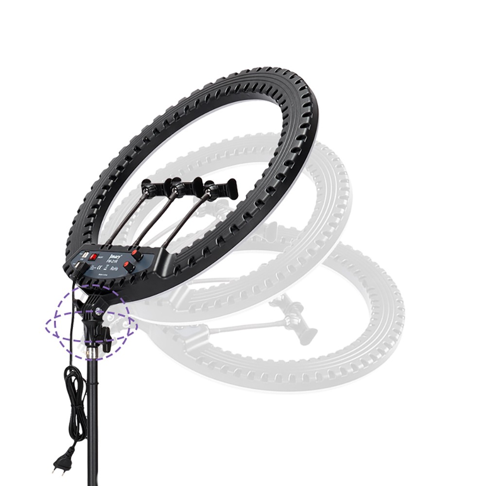 Jmary FM-21R Uzaktan Kumandalı 52cm Işıklı Telefon Tutucu Ring Light