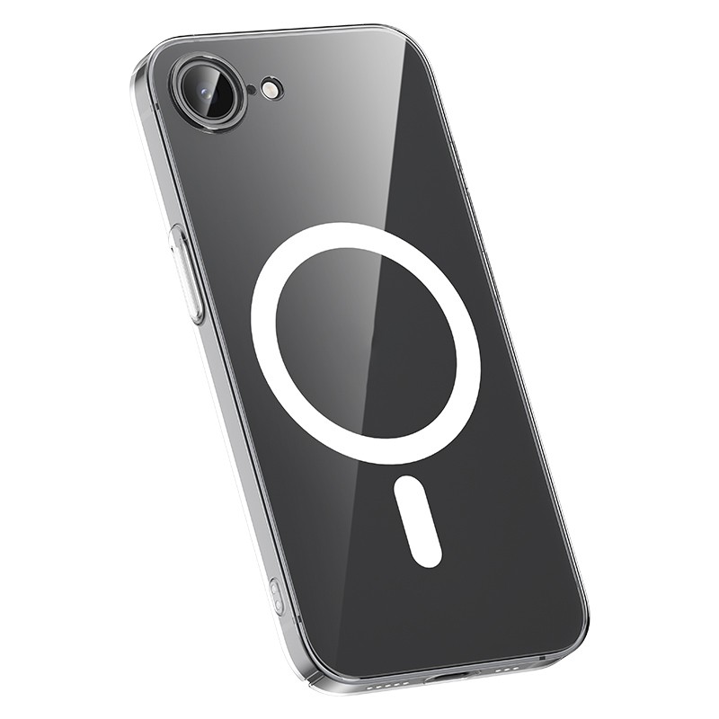 Apple iPhone 16E Kılıf M-safe Şarj Özellikli Benks ​​​​​​Crystal Serisi Şeffaf Kapak