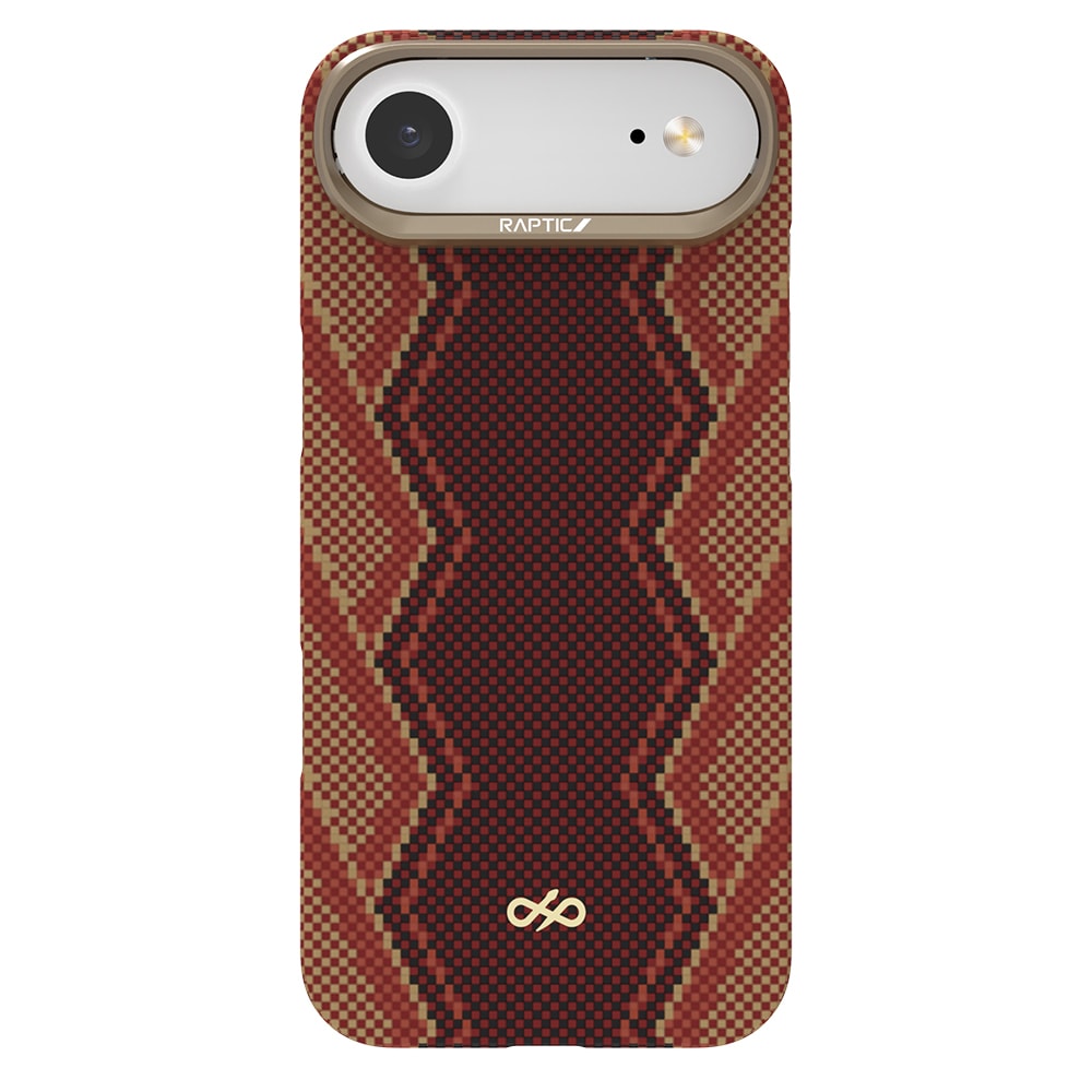 Apple iPhone 17 Air Kılıf M-safe Şarj Özellikli Raptic Aramid Skin Bionic Serisi Kapak