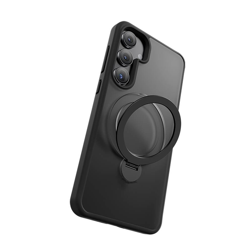 Galaxy S25 Plus Kılıf M-safe Şarj Özellikli Benks Standlı Mist Protective Kapak